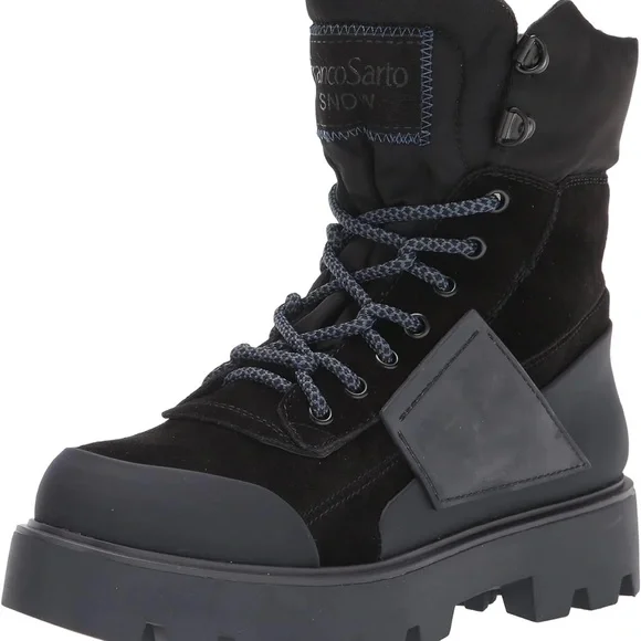 Franco Sarto Balinhike Suede Water Resistant Combat Boots Women’s Size 8.5 - Picture 10 of 10